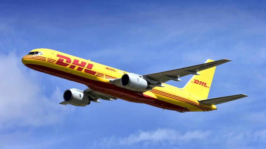 DHL-Flugzeug