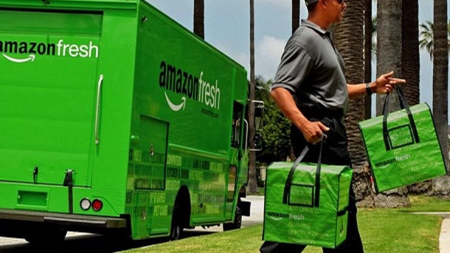 Amazon Fresh-Transporter