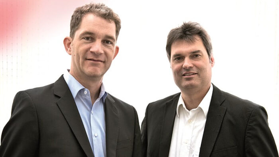 Shipcloud Gründer und Geschäftsführer – v.l.n.r.: Stefan Hollmann &amp; Claus Fahlbusch