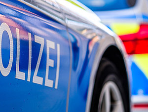 Polizeifahrzeuge