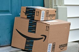 Amazon-Pakete wurden geliefert