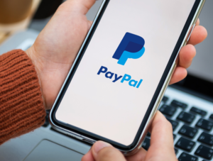 PayPal auf einem Smartphone