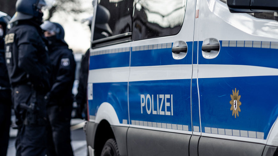 Polizei bei Einsatz