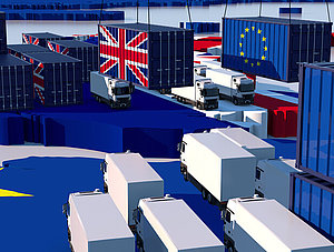 Handel Großbritannien EU Lkw