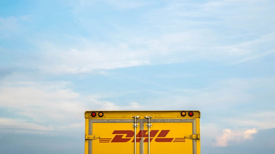 DHL-Transporter