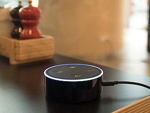 Echo Dot im Einsatz