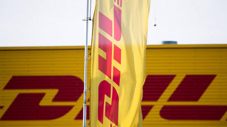 DHL Fahne