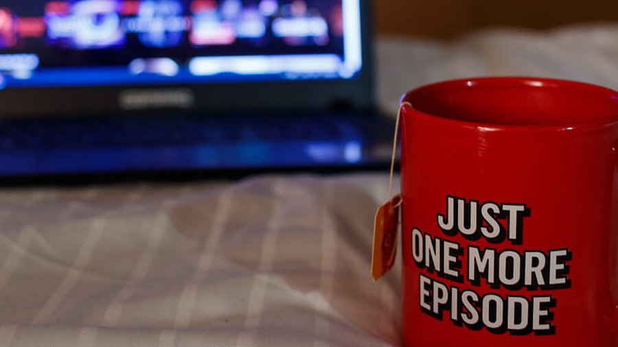 Tasse und Netflix