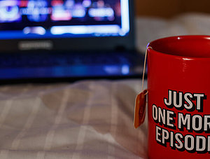 Tasse und Netflix