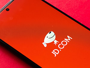 JD.com auf Smartphone