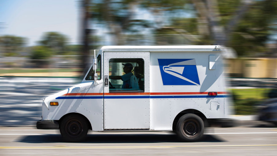 Zustellauto USPS 