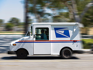 Zustellauto USPS 