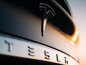 Fahrzeug des E-Autoherstellers Tesla