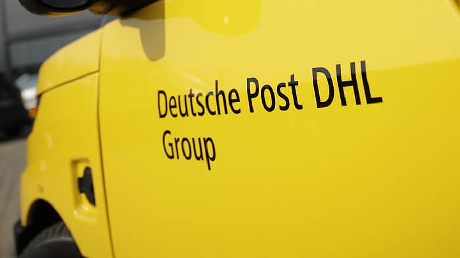 Deutsche Post Logo Fahrzeug