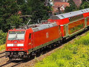 Zug der Deutschen Bahn