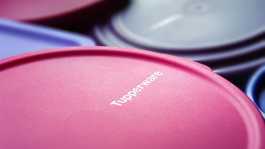 Aufbewahrungsdosen des Herstellers Tupperware