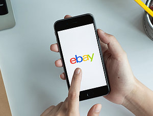 Ebay auf Smartphone