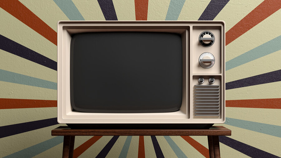 Fernseher im Retro-Design