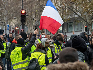 Protest Gelbwesten Frankreich