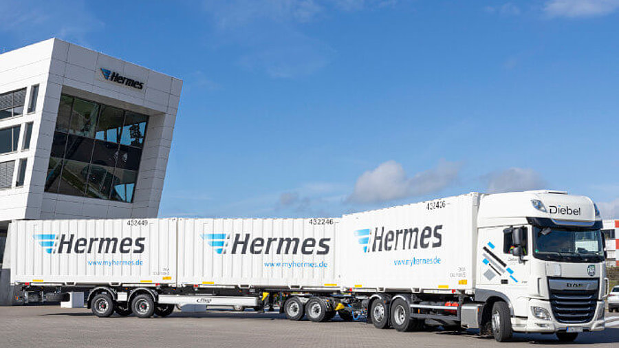 Lang-Lkw Hermes