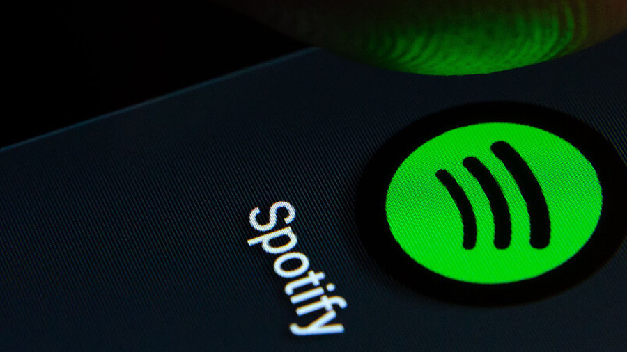 Spotify-App auf einem Smartphone