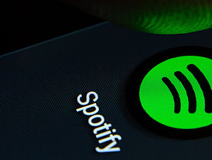 Spotify-App auf einem Smartphone