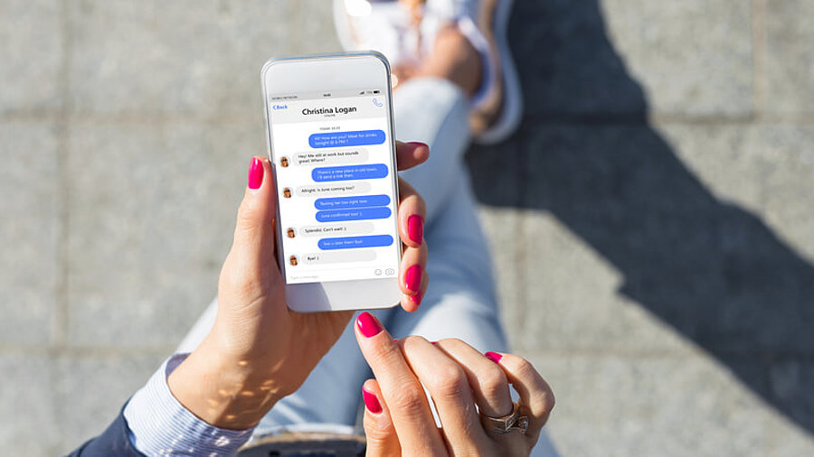 Messenger auf Smartphone