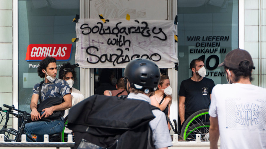 Gorillas-Streik in Berlin