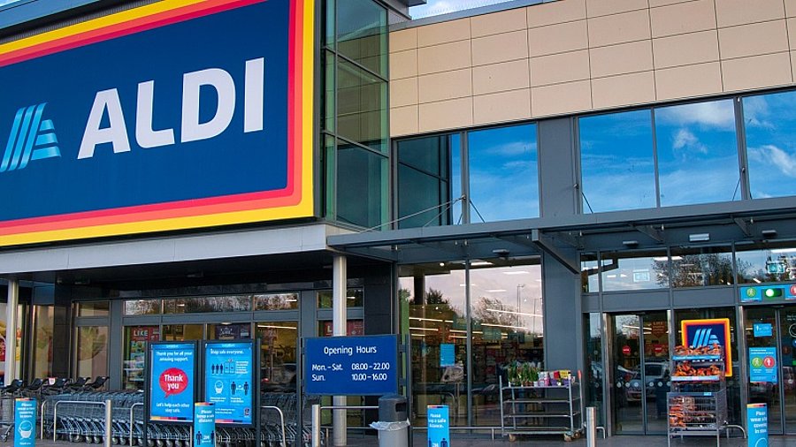 Aldi-Filiale in Gro&szlig;britannien