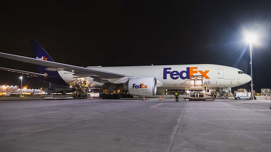 FedEx Express Flugzeug