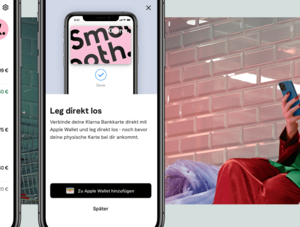 Klarna Online-Banking in App