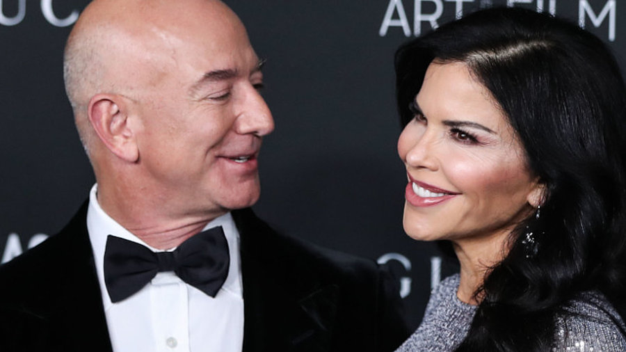 Jeff Bezos und Lauren Sanchez 