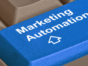 Marketing Automation auf Tastatur