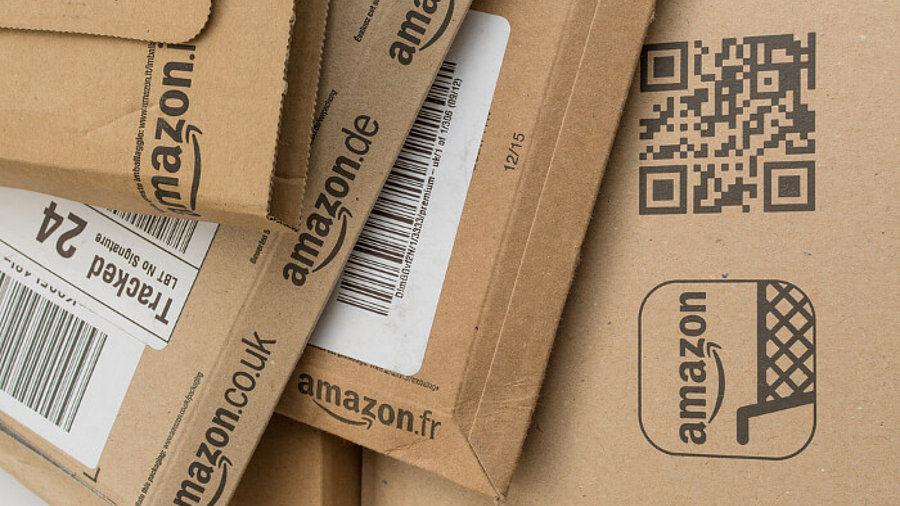 verschiedene Amazon-Pakete