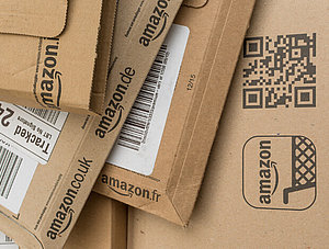 verschiedene Amazon-Pakete