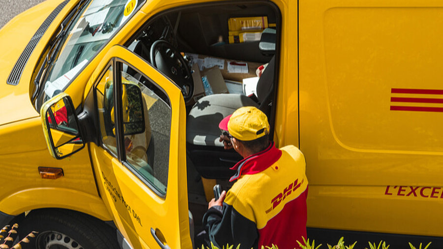 DHL Zusteller