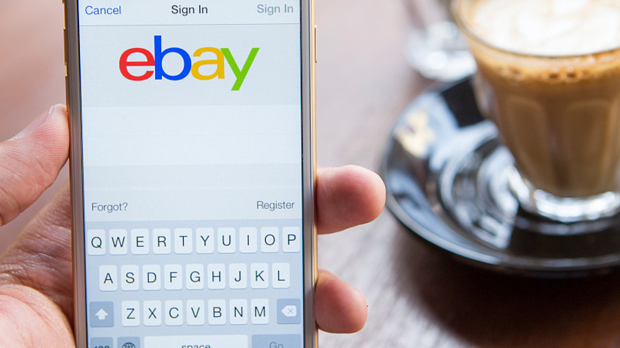 Ebay auf Smartphone