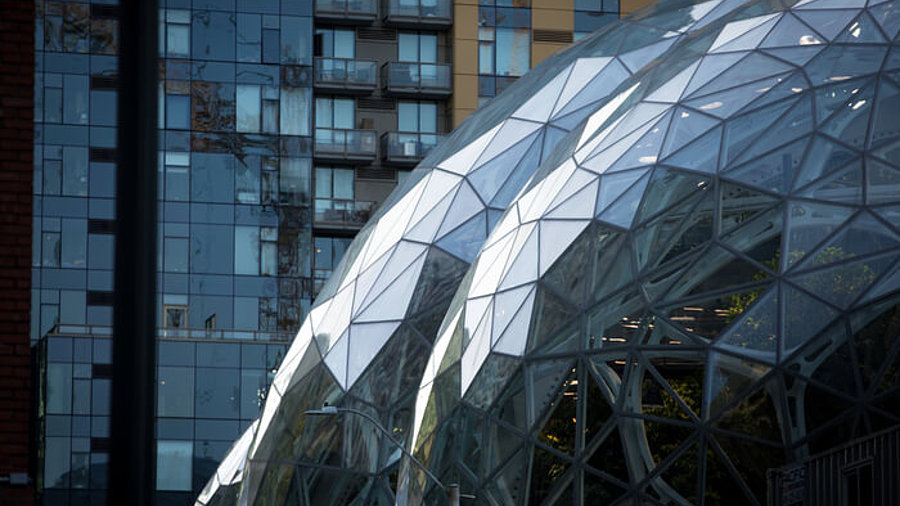 Amazons Bio-Domes in Seattle