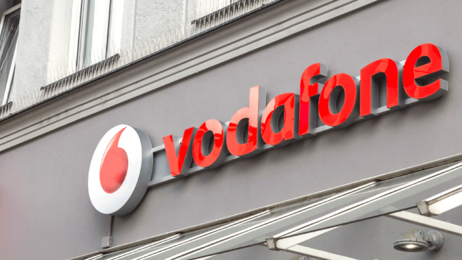 Shop des Internetanbieters Vodafone
