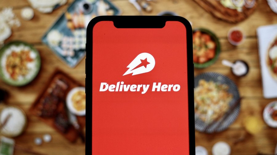 Delivery Hero auf Smartphone