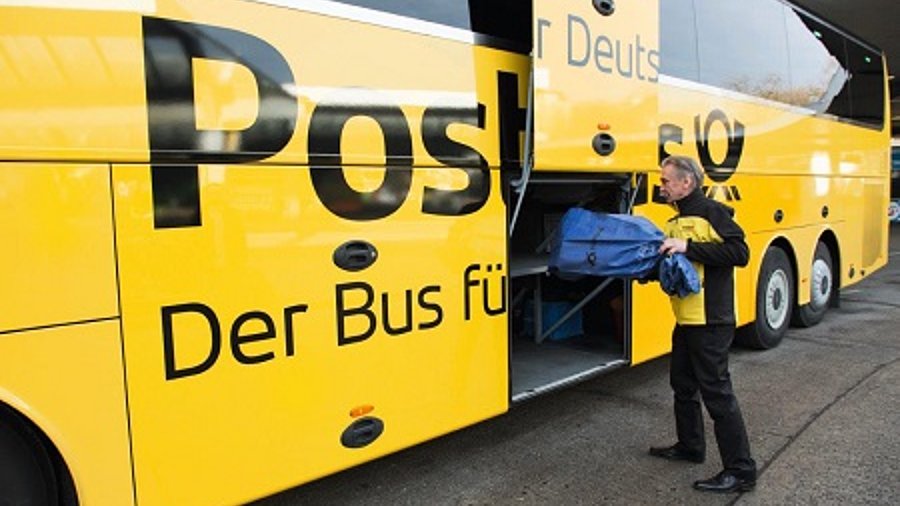 Die Deutsche Post setzt auf Fernbusse.