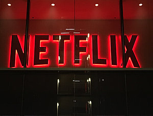 Eingang Netflix-Office in Hollywood