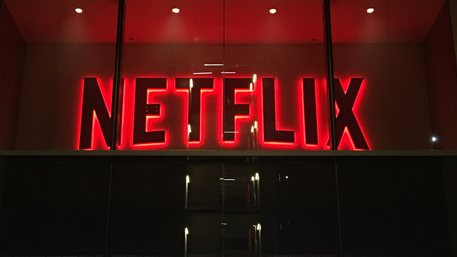 Eingang Netflix-Office in Hollywood