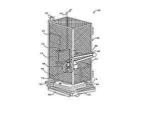 Patent Menschenkäfig