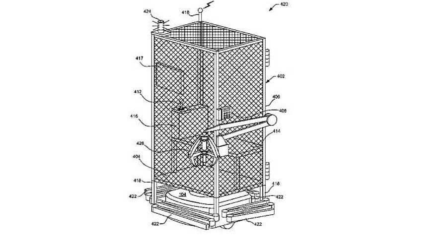 Patent Menschenkäfig