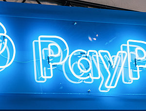 PayPal Logo Neonschild