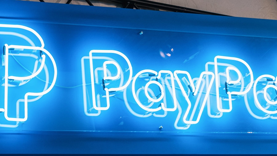 PayPal Logo Neonschild