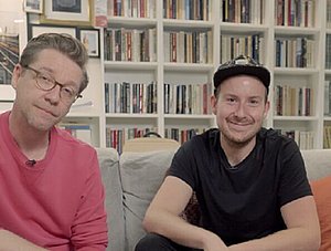 links Michael Haas und rechts Konrad Pichlmeier von Ikea