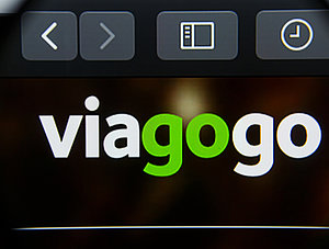 viagogo Schriftzug