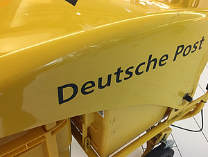 Transportbox der Deutschen Post